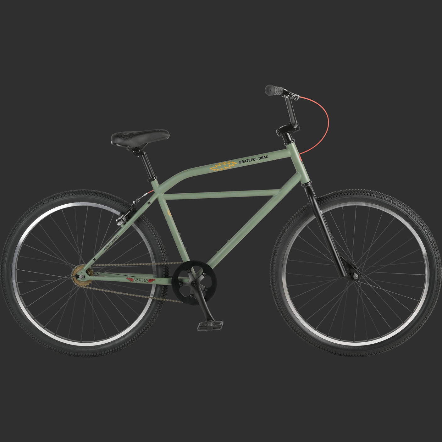 Grateful Dead Sully Klunker Bike - Single Speed