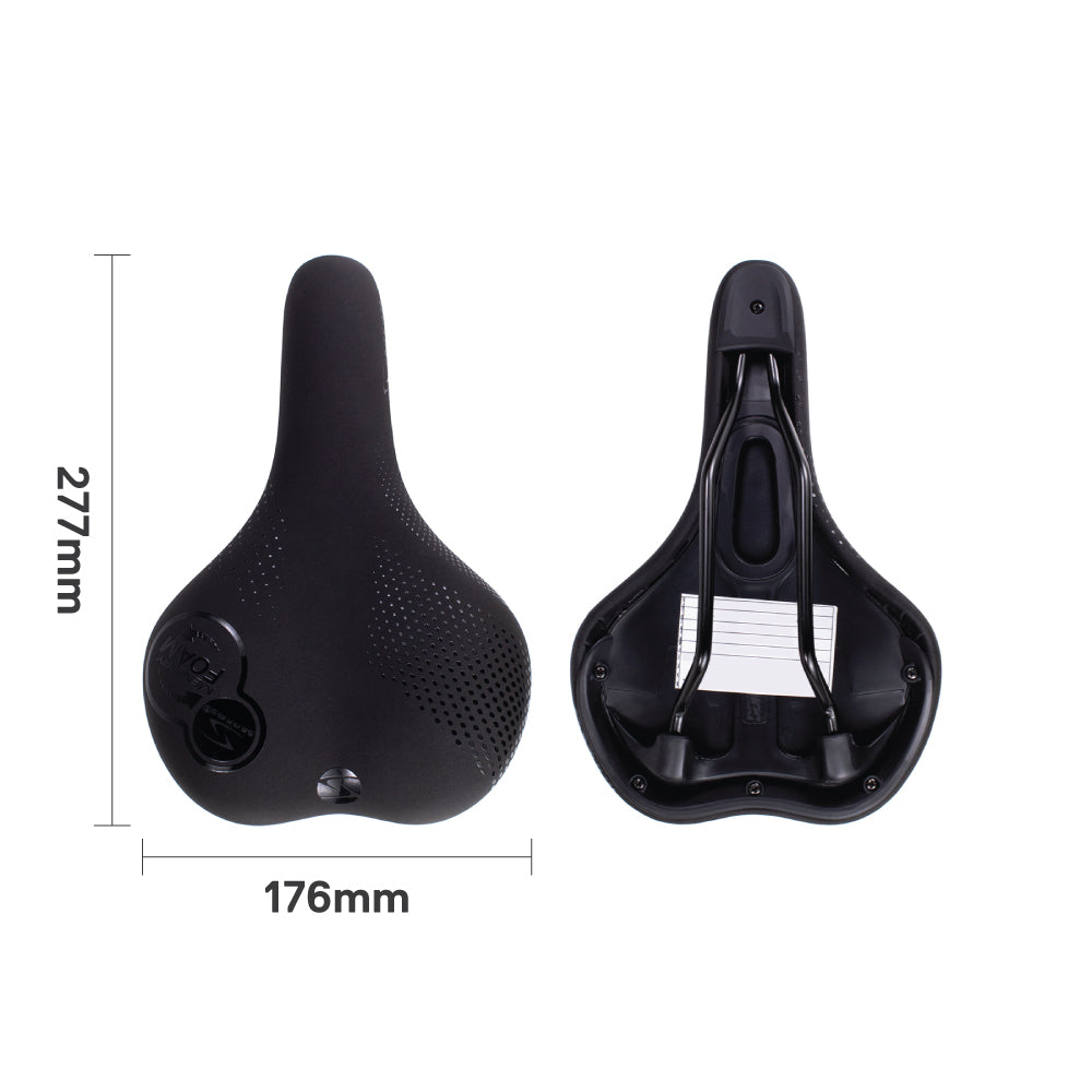 (TBM-10) Tailbones® Memory Foam Waterproof Saddle