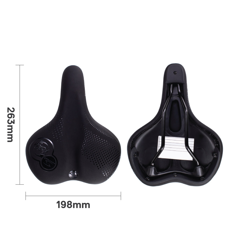 (TBM-20) Tailbones® Memory Foam Waterproof Saddle