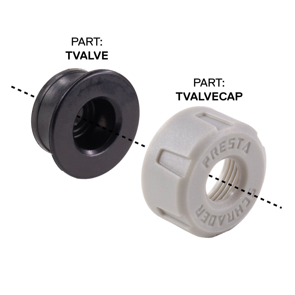 (TVALVE-CAP) Air Force Floor Pump Valve Cap