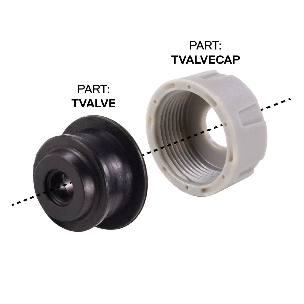 (TVALVE-CAP) Air Force Floor Pump Valve Cap