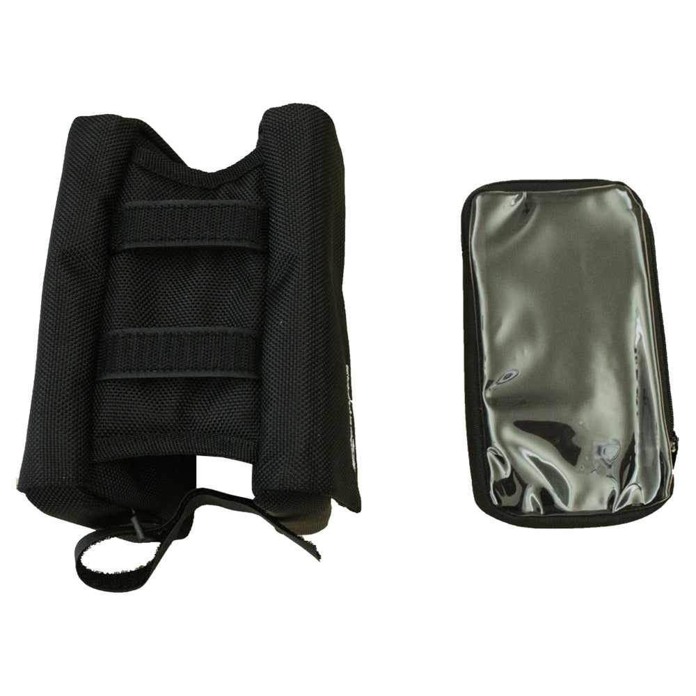 (LT-STM6BK) Stem Dual Phone Bag - Velcro