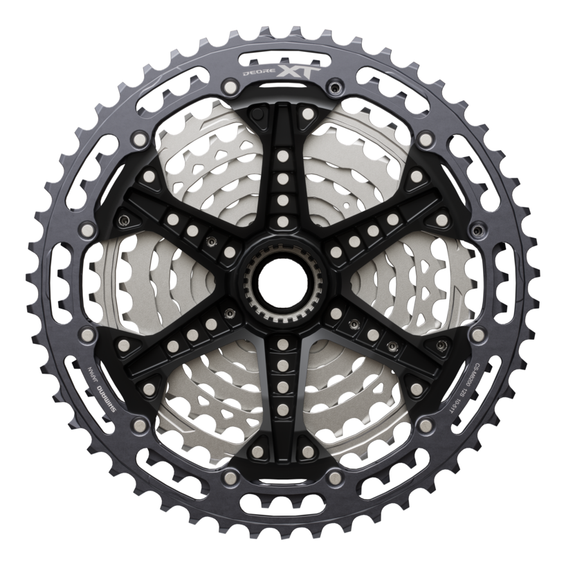 CASSETTE SPROCKET, CS-M8200-12, DEORE XT, 12-SPEED (HYPERGLIDE+), 10-12-14-16-18-21-24-28-33-39-45-51T
