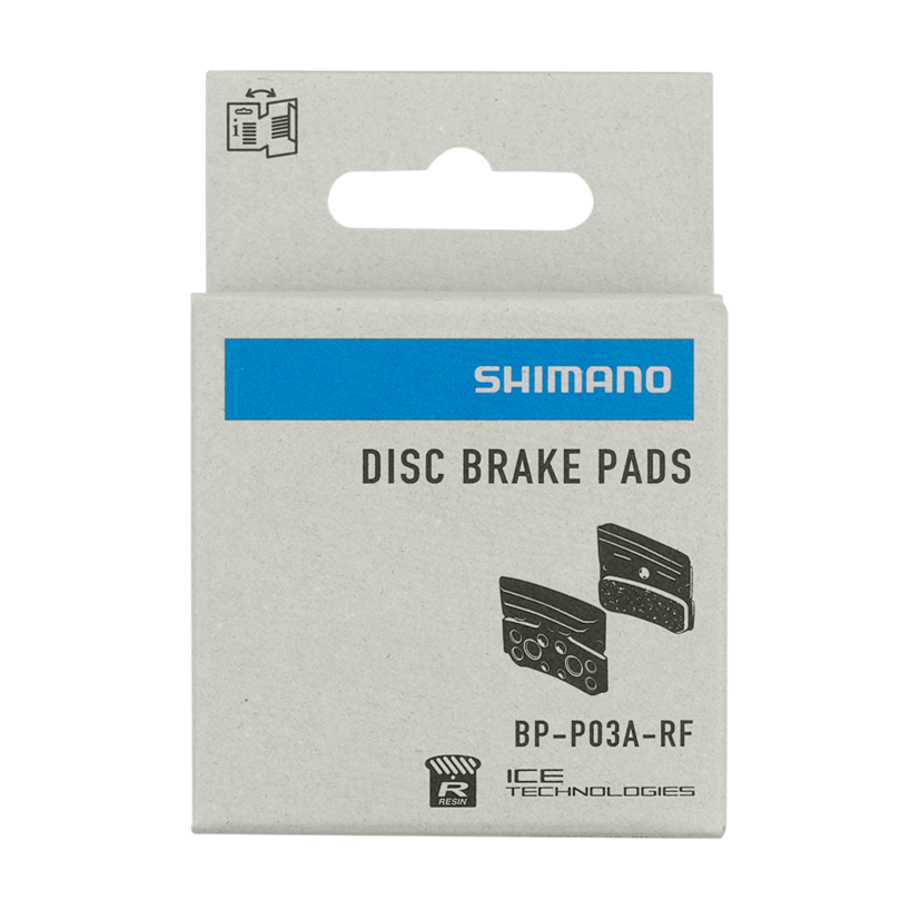 RESIN PAD W/FIN (P03A-RF), PAD SPRING, 1 PAIR