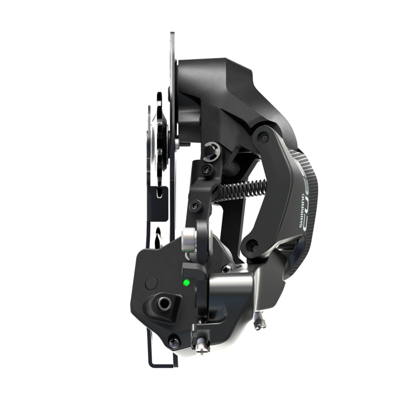 REAR DERAILLEUR, RD-U6050, CUES, GS 10-SPEED, TOP NORMAL, SHADOW DESIGN, DIRECT ATTACHMENT