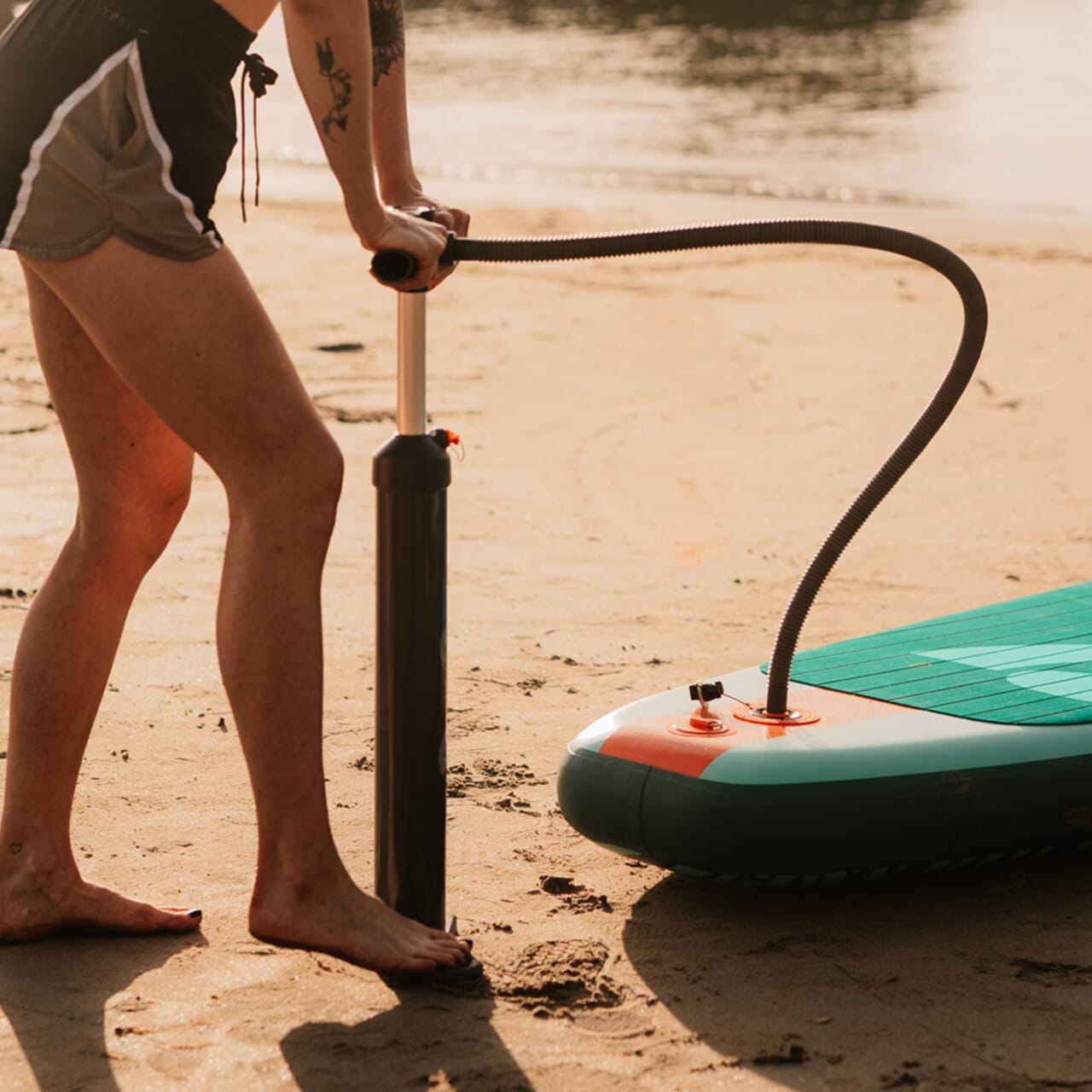 Weekender iSUP Dual Action Floor Pump
