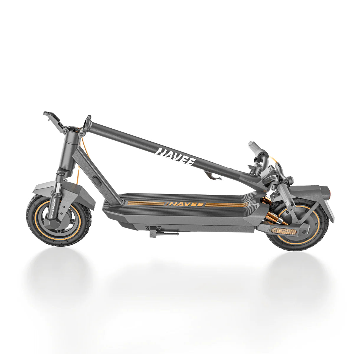 NAVEE GT3 Max Electric Scooter|Dual Spring Shock Suspension|46.6miles Eco-range|1000W