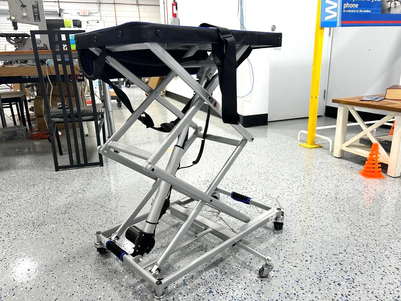 CTIONE Rollator wheelchair lifter Battery Powered Lift 100 lb portable light weight