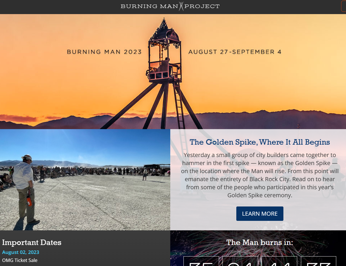 Burning Man: The JRS - Bikes Special Edition