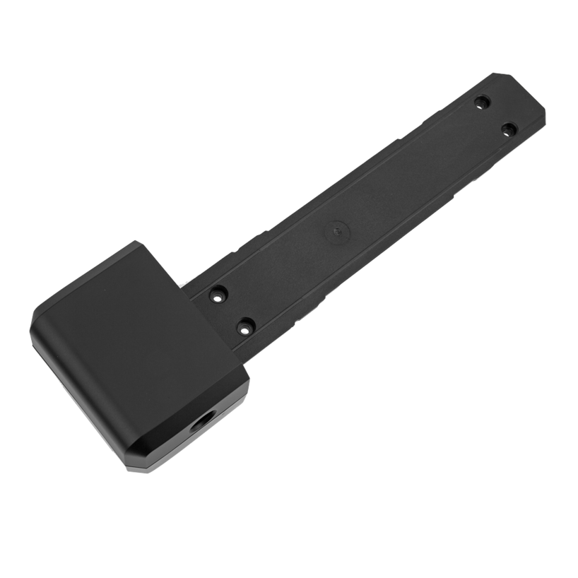 BATTERY MOUNT, BM-E6000-B, REAR CARRIER TYPE, W/CHARGING PORT, W/O KEY CYLINDER FOR ABUS/TRELOCK, BATTERY CABLE L=1020MM, BLACK, W/O FERRITE CORE
