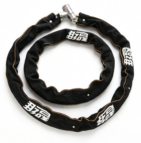 Motorcycle Chain Lock  Security Bike Lock with Non Woven Cloth Cover Galvanized Coating for Mobility Scooter and Bike