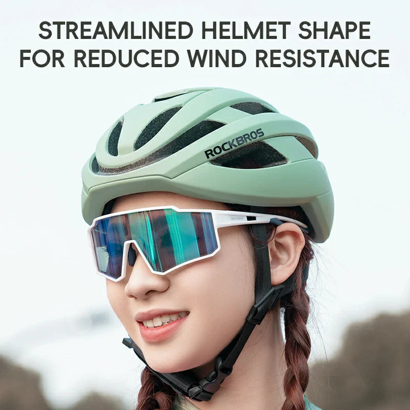 ROCKBROS LK-12 Flowing Light Cycling Bike Helmet