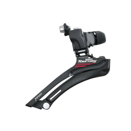 FRONT DERAILLEUR, FD-A070-A BAND-TYPE 34.9MM (W/31.8 & 28.6MM ADAPTER) CS ANGLE:61-66, FOR DOUBLE CHAINWHEEL