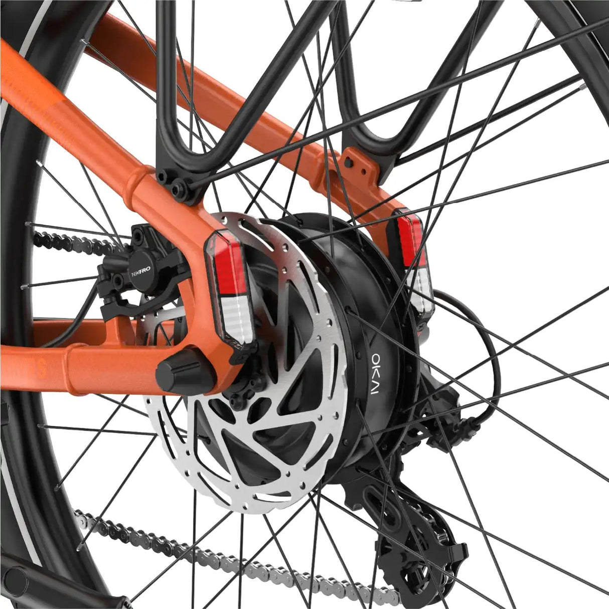 OKAI TraVRS EB80 New Arrival- Step Through Commuter eBike