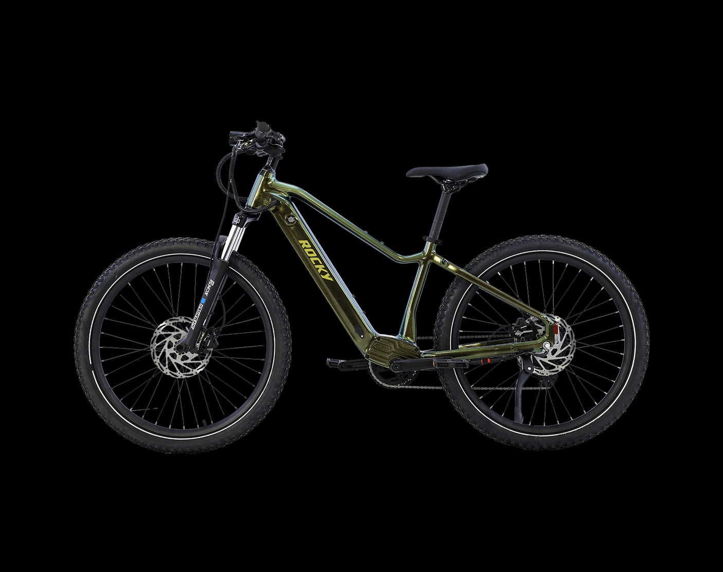 AIMA Rocky E-Mountain Bike