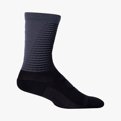S-PHYRE MERINO TALL SOCKS, BLACK/GRAY, S/M (SHOE SIZE 36-40)