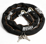 Motorcycle Chain Lock  Security Bike Lock with Non Woven Cloth Cover Galvanized Coating for Mobility Scooter and Bike