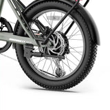 OKAI FlexMov EBF10 Folding Electric Bike for Adults 350W Long Range 59 Miles 20x3 Fat Tires