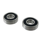 Wheels Manufacturing, Sealed Bearings ABEC 3, Sealed Cartridge Bearing, MR 18307, 18x30x7mm, Steel, 2pcs