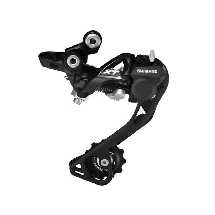 REAR DERAILLEUR, RD-M786, DEORE XT GS 10-SPEED TOP-NORMAL SHADOW PLUS DESIGN, DIRECT ATTACHMENT(DIRECT MOUNT COMPATIBLE), BLACK