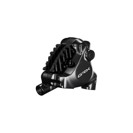 HYDRAULIC DISC BRAKE, BR-RX820, GRX, REAR, FLAT MOUNT, W/FIXING BOLT FOR MOUNT THICKNESS 25MM, W/O ADAPTER, W/L05A RESIN PAD (W/FIN)
