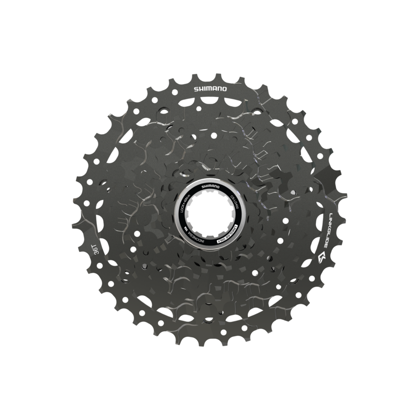 CASSETTE SPROCKET, CS-LG400-9, CUES, 9-SPEED, 11-13-15-17-20-23-28-36-46T