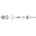 SG-C6011-8R INTERNAL ASSEMBLY (AXLE LENGTH 184 MM)
