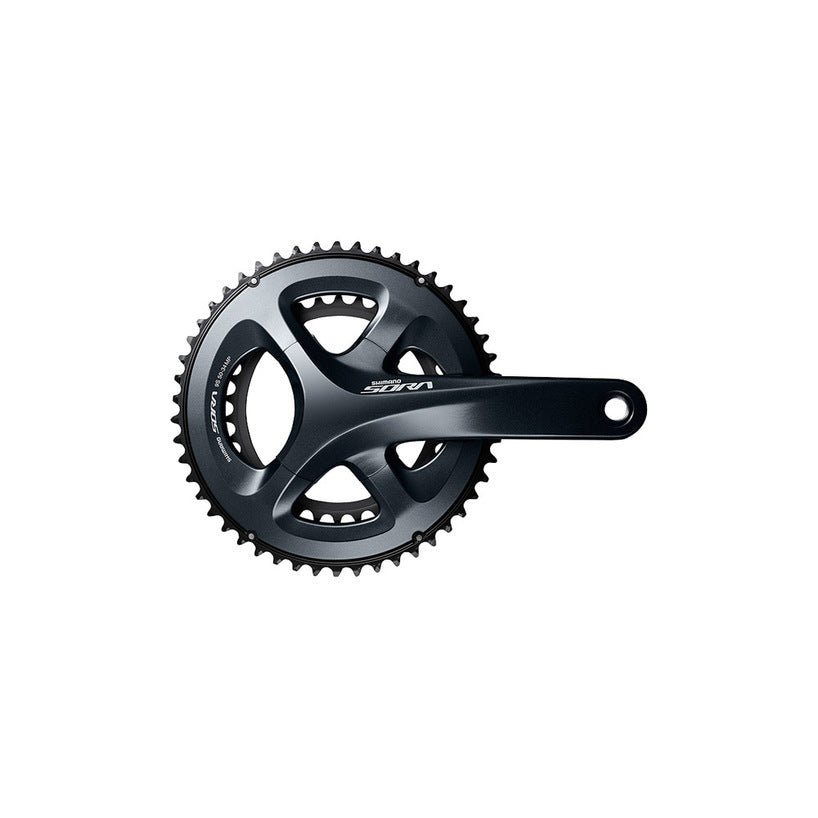 FRONT CHAINWHEEL, FC-R3000, SORA DOUBLE, 4-ARM 175MM 2-PCS FC, FOR REAR 9-SPEED,50X34T W/O CHAIN GUARD, W/O BB