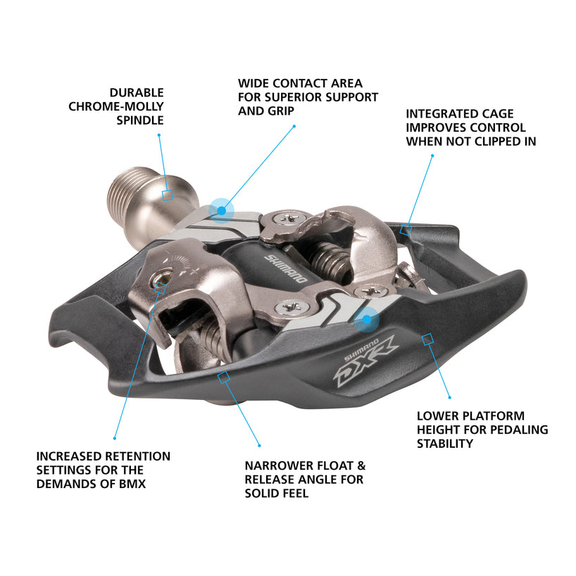 PEDAL, PD-MX70, DXR, SPD PEDAL, W/CLEAT (SM-SH51)