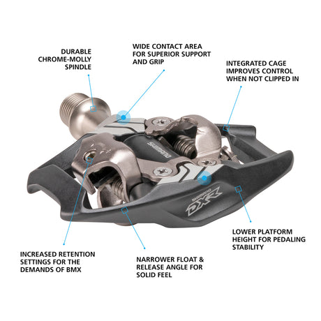 PEDAL, PD-MX70, DXR, SPD PEDAL, W/CLEAT (SM-SH51)