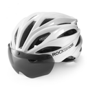 ROCKBROS Trail Helmet with Magnetic Goggles, Ionic+® Technology, and Adjustable Fit