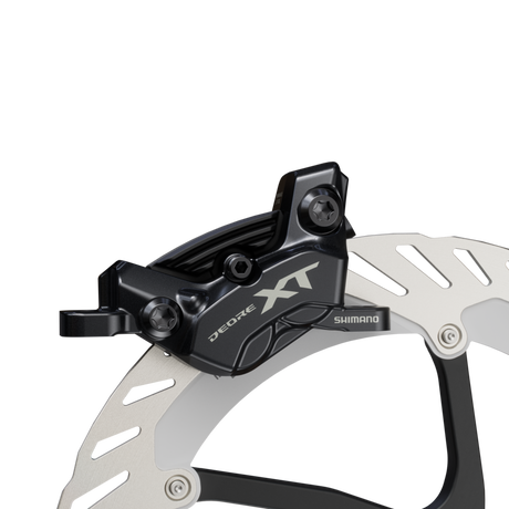 HYDRAULIC DISC BRAKE, BR-M8220, XT, FRONT OR REAR, W/O ADAPTER, W/P04C-MF METAL PAD (W/FIN)