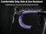 Road Bike EVA Handlebar Tape, PU Non-Slip Shock Absorbing Bar Tape for Gravel Bi