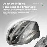 Cycling Helmet Bionic Support Antibacterial Liner Adjustable Fit