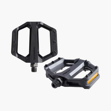 PEDAL, PD-EF102, FLAT, W/REFLECTOR, BLACK