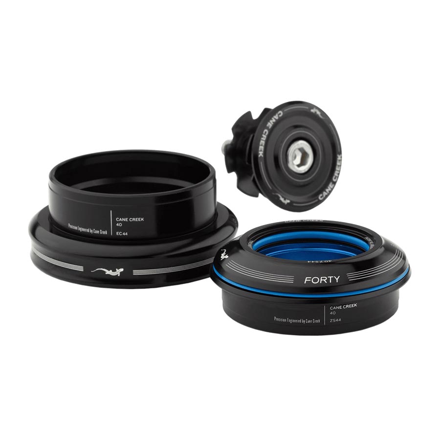 Cane Creek, 40 Series ZS44/EC44 1-1/8", Headset, : ZS44/28.6/H8 | EC44/30, ZS, External threadless, Complete