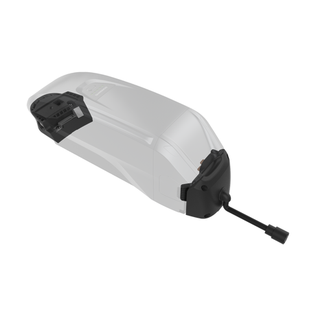 BATTERY MOUNT, BM-EN600, W/O KEY CYLINDER, BATTERY CABLE = 250MM, BLACK