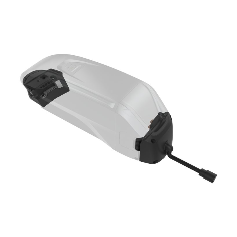 BATTERY MOUNT, BM-EN600, W/O KEY CYLINDER, BATTERY CABLE = 250MM, BLACK