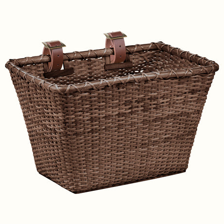 Toto Handwoven Cane Bike Basket