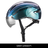 ROCKBROS Ultralight Magnetic Goggles Cycling Helmet