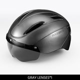 ROCKBROS Ultralight Magnetic Goggles Cycling Helmet
