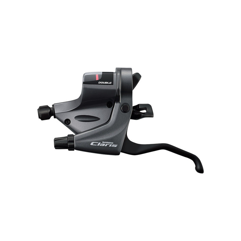 SHIFT/BRAKE LEVER, ST-RS200, CLARIS,8-SPEED, W/RAPIDFIRE PLUS FOR ROAD, MECHANICAL DISC/CALIPER/CANTI-BRAKE