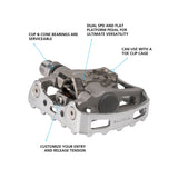 PEDAL, PD-M324, W/O REFLECTOR, W/CLEAT (SM-SH56)