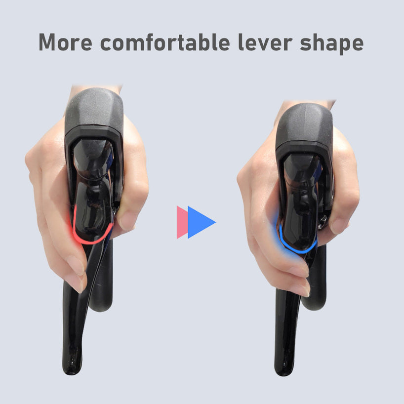 BRAKE LEVER, BL-U6030-L, CUES, LEFT, FOR HYDRAULIC DISC BRAKE