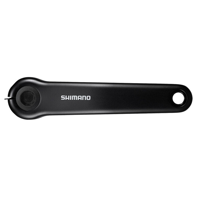 CRANK ARM SET, FC-E6100, 170MM, W/O CHAINRING, W/O CG, CHAIN CASE COMPATIBLE, BLACK