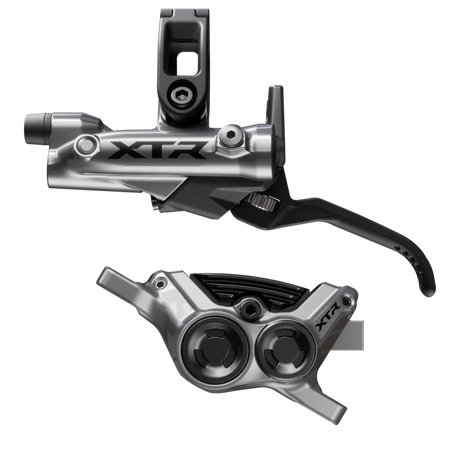 DISC BRAKE ASSEMBLED SET/J-kit, XTR, BL-M9220(R), BR-M9220(R), W/O ADAPTER, METAL PAD (W/FIN), SM-BH90-SBM 1700MM (BLACK), W/CONNECTER INSERT