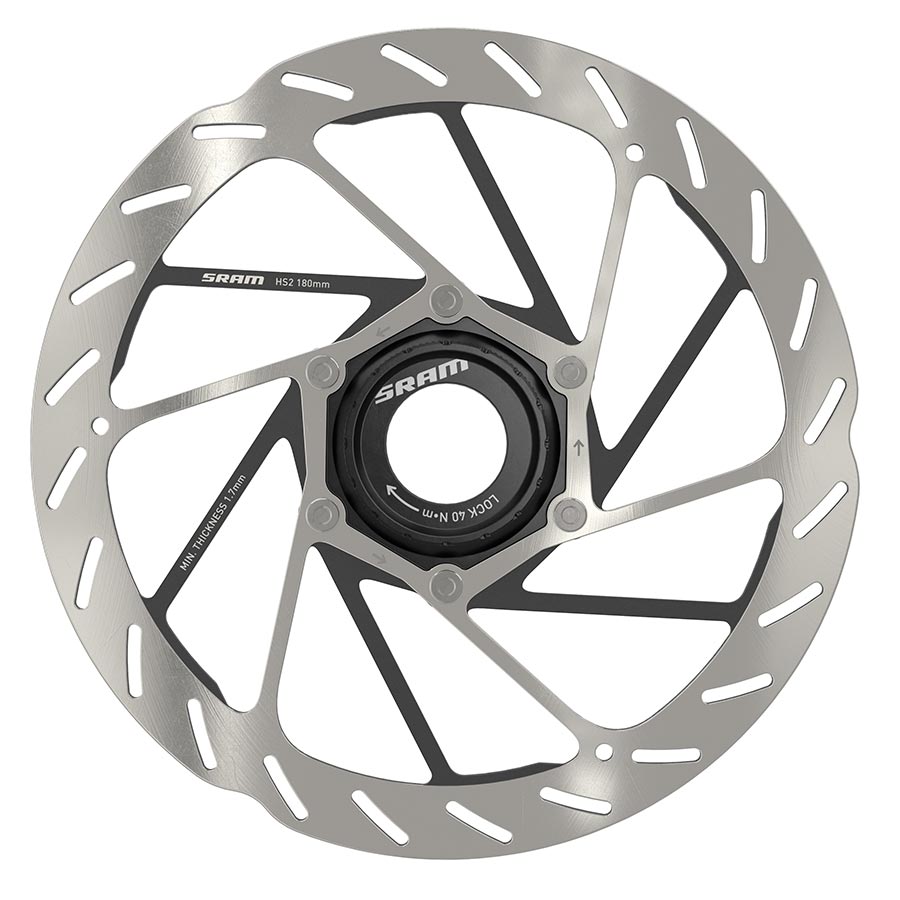 SRAM, HS2 Center Lock, 180mm, Center Lock