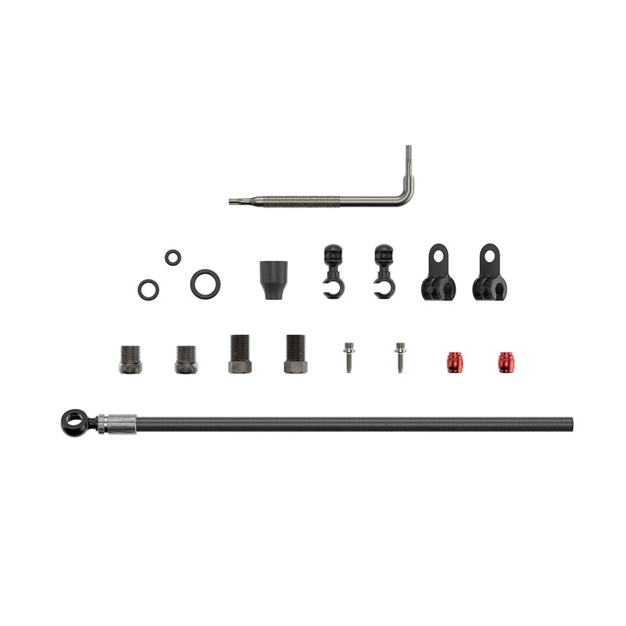 SRAM, Hose Kit - Black Banjo, 2000mm, Black