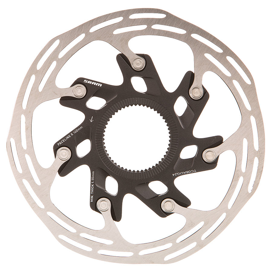 SRAM, Paceline X, 160mm, Center Lock, Internal notches lock ring