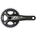 FRONT CHAINWHEEL, FC-M640, ZEE 165MM 2-PCS FC, 36T W/O BASH GUARD W/BB(SM-BB52), FOR 68/73MM SHELL WIDTH
